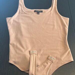 Banana Republic Women's Beige Tank Bodysuit